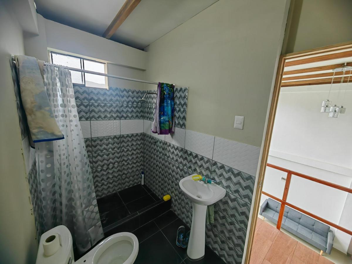 アンコン Casa De Playa Con Piscinaヴィラ エクステリア 写真