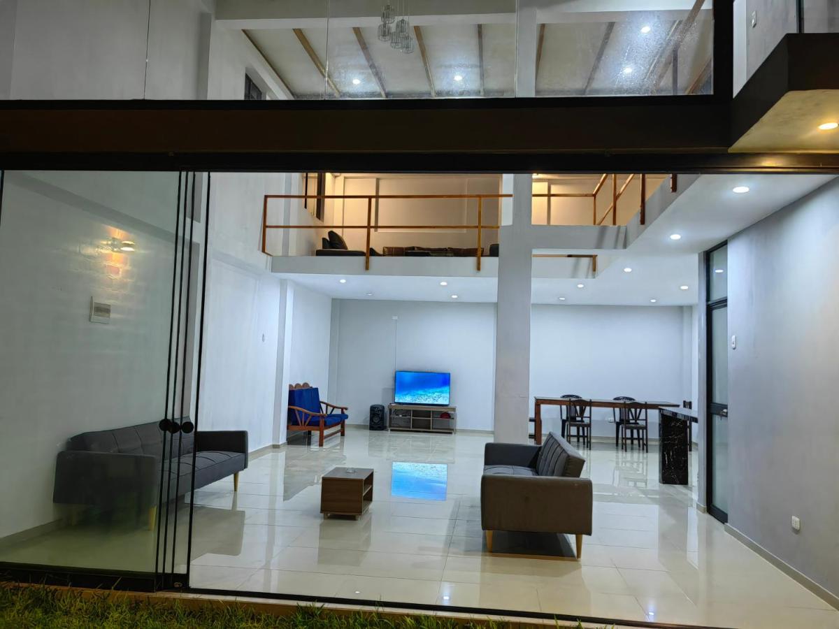 アンコン Casa De Playa Con Piscinaヴィラ エクステリア 写真