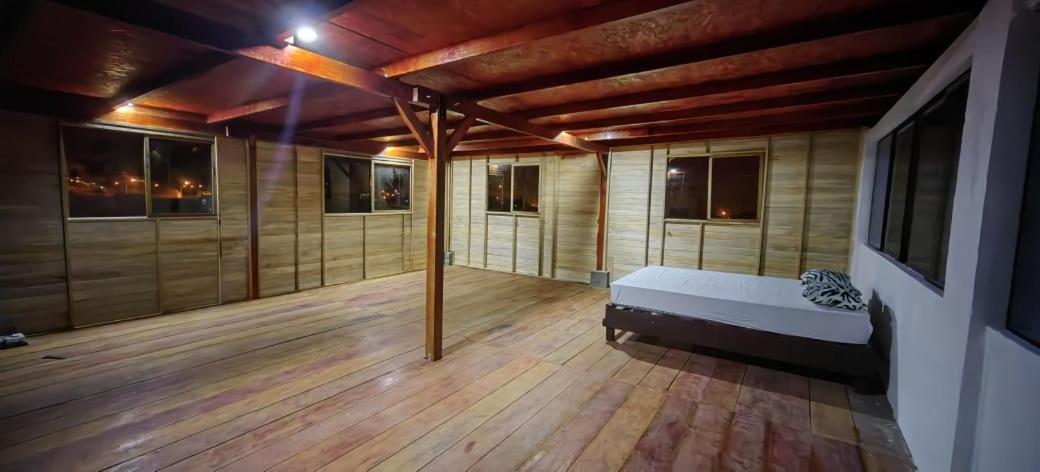 アンコン Casa De Playa Con Piscinaヴィラ エクステリア 写真